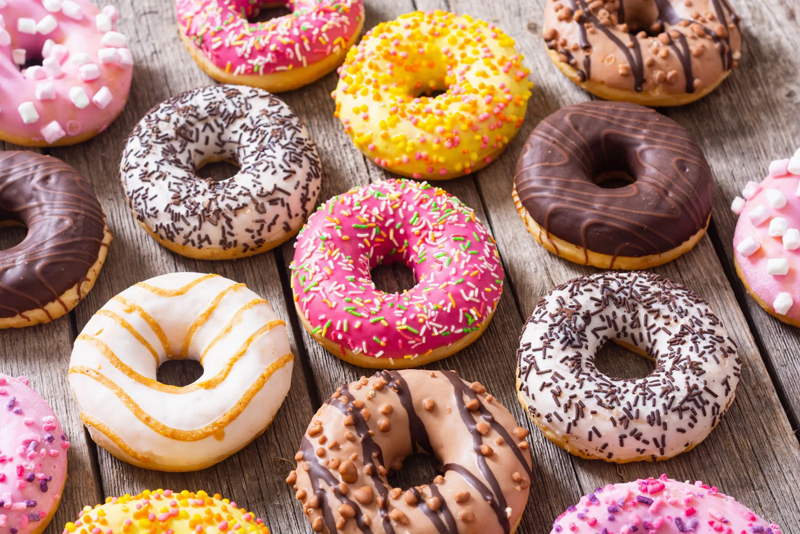 Sweet Whirl Doughnut